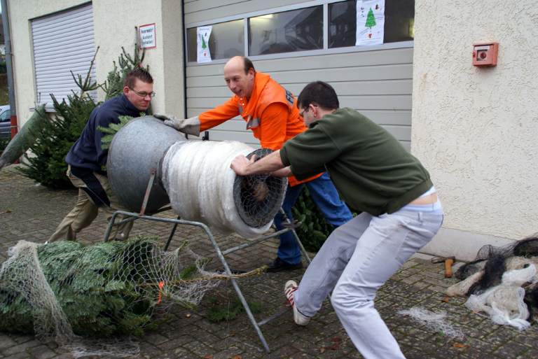 Weihnachtsbaumverkauf 2008 Bild Nr.020